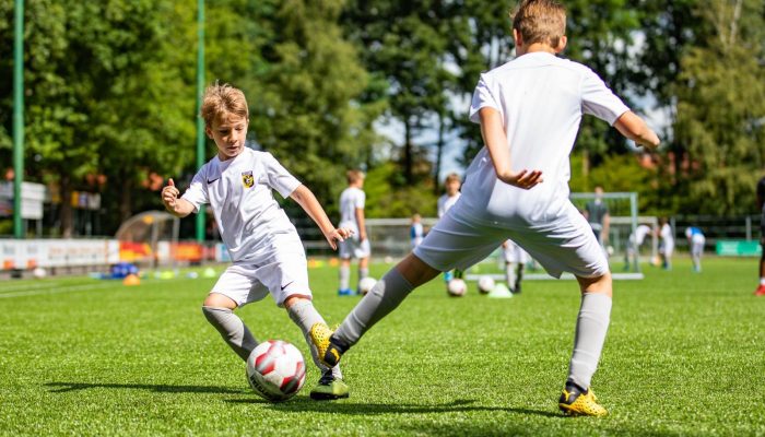 Vitesse voetbalschool bij VV Albatross te Ugchelen Apeldoorn