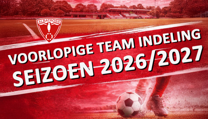 VV Albatross - Template Voorlopige Seizoensindeling 2026-2027